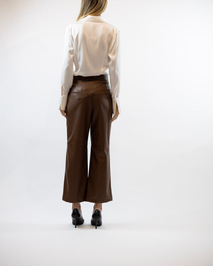 ECO-LEATHER TROUSERS