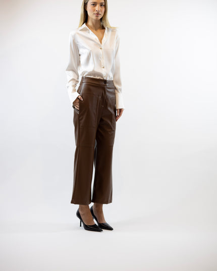 ECO-LEATHER TROUSERS