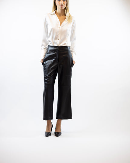 ECO-LEATHER TROUSERS