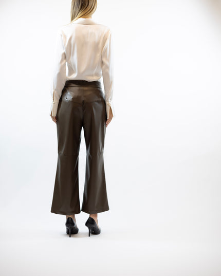 ECO-LEATHER TROUSERS
