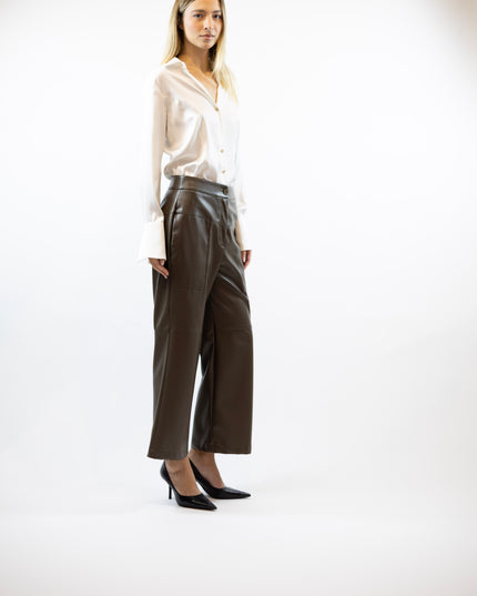 ECO-LEATHER TROUSERS
