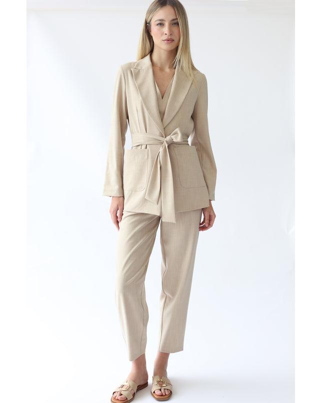 BLAZER CON CINTURA