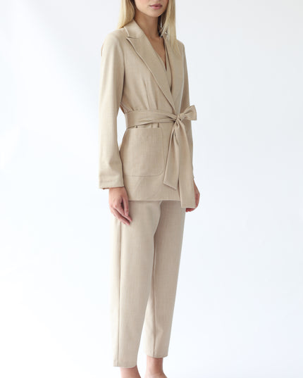 BLAZER CON CINTURA