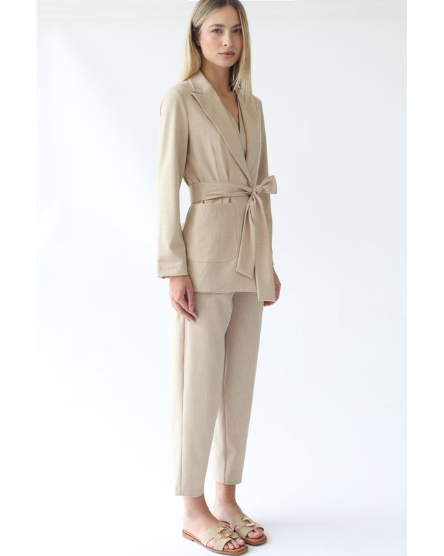 BLAZER CON CINTURA