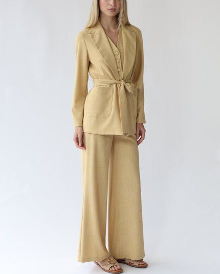 BLAZER CON CINTURA