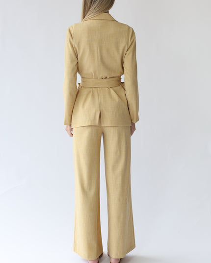BLAZER CON CINTURA