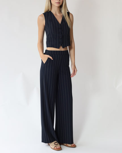 GILET IN TESSUTO GESSATO