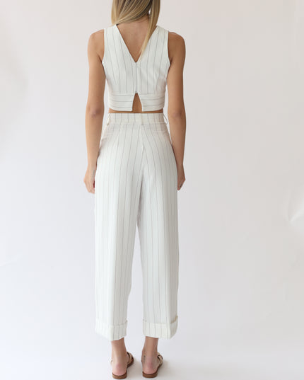 GILET IN TESSUTO GESSATO