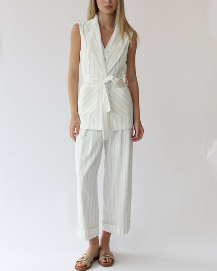 BLAZER SMANICATO GESSATO