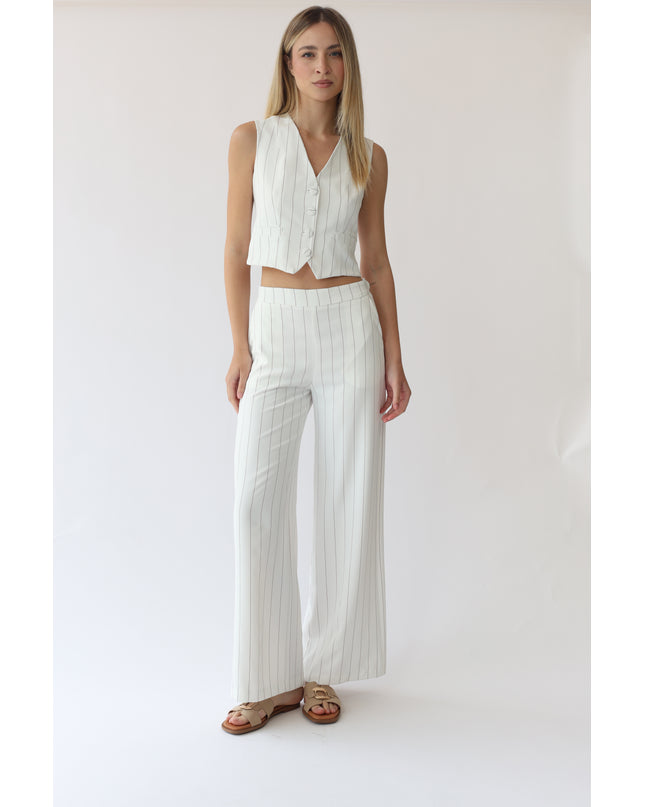 GILET IN TESSUTO GESSATO