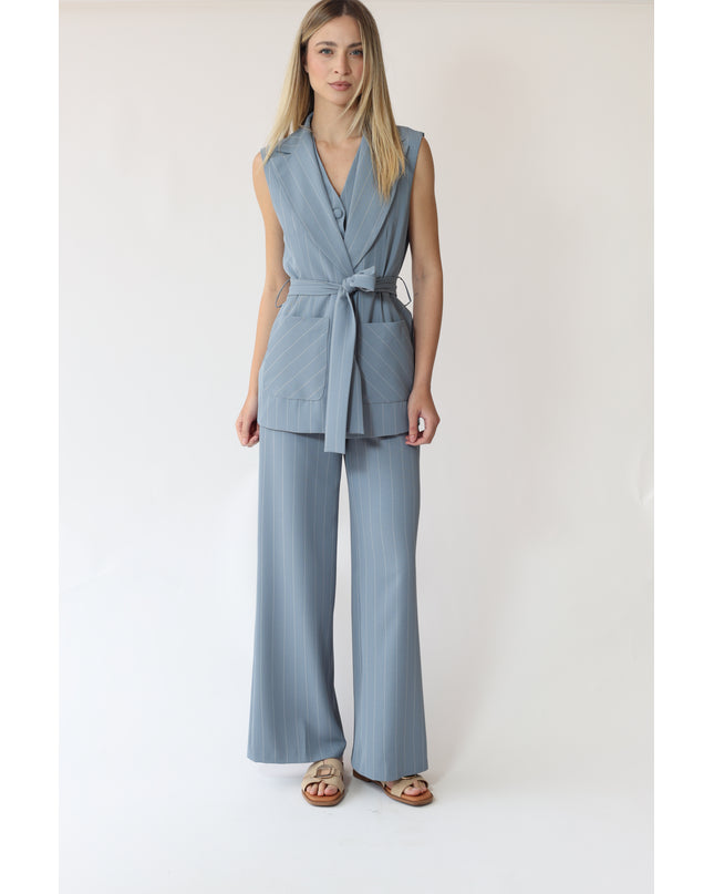 BLAZER SMANICATO GESSATO