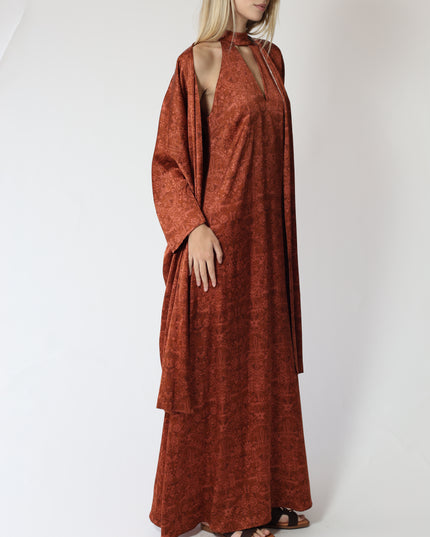 KIMONO AMPIO STAMPATO