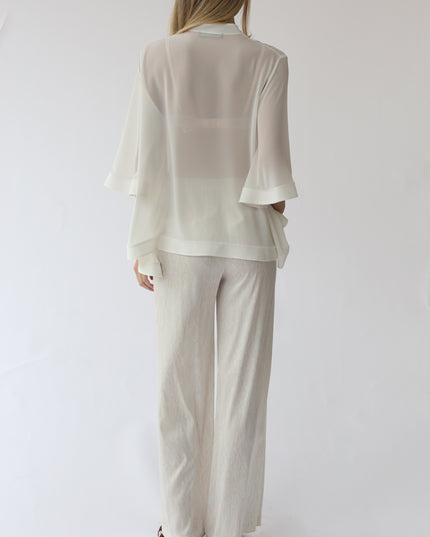 CAMICIA KIMONO IN GEORGETTE
