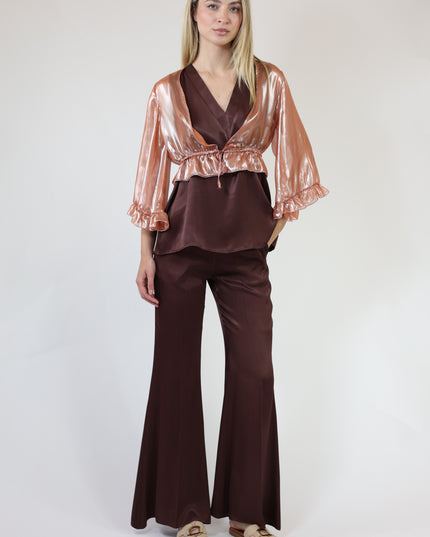 BOLERINO IN CHIFFON LUREX