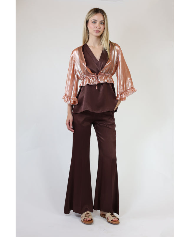 BOLERINO IN CHIFFON LUREX