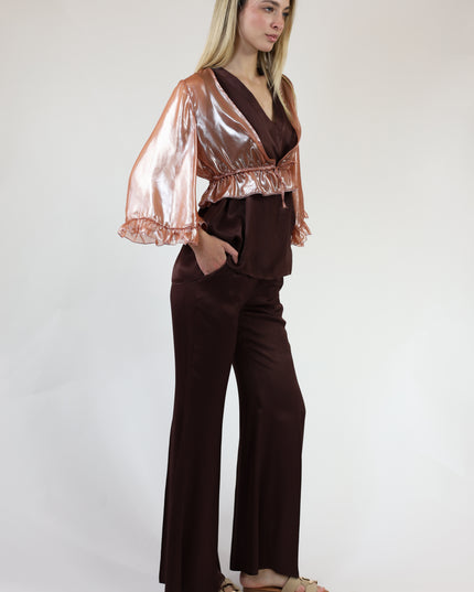 BOLERINO IN CHIFFON LUREX