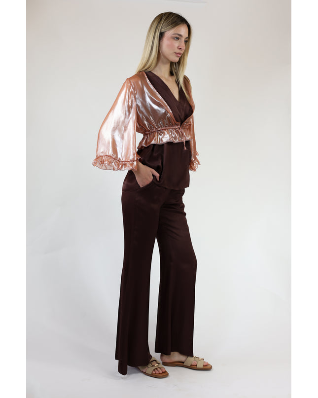 BOLERINO IN CHIFFON LUREX
