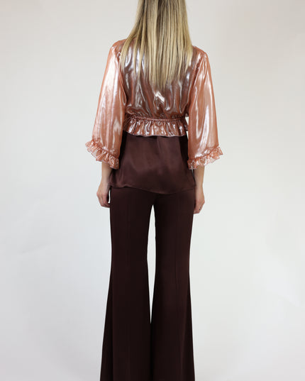 BOLERINO IN CHIFFON LUREX
