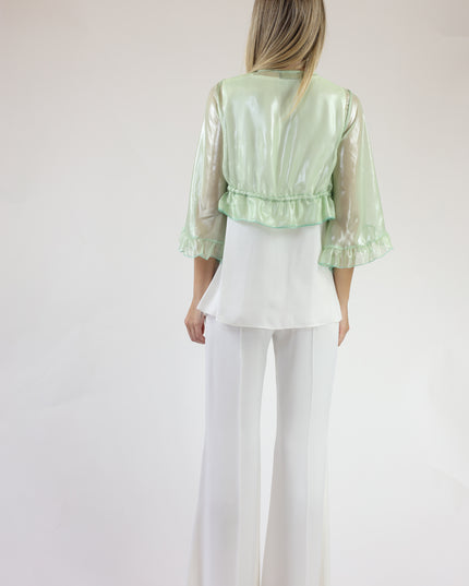 BOLERINO IN CHIFFON LUREX
