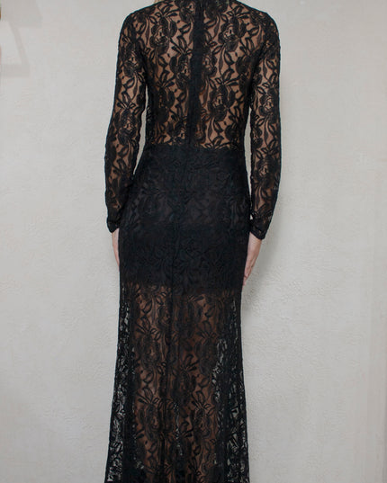 LONG LACE DRESS