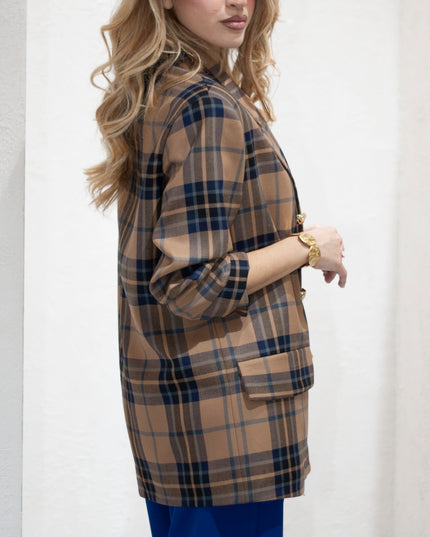 OVERSIZED DOUBLE-BREASTED BLAZER