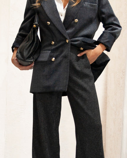 OVERSIZED DOUBLE-BREASTED BLAZER