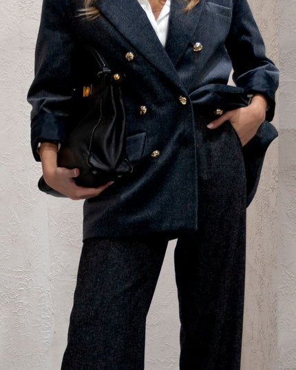 OVERSIZED DOUBLE-BREASTED BLAZER