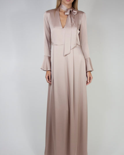 LONG DRESS WITH FULL SKIRT