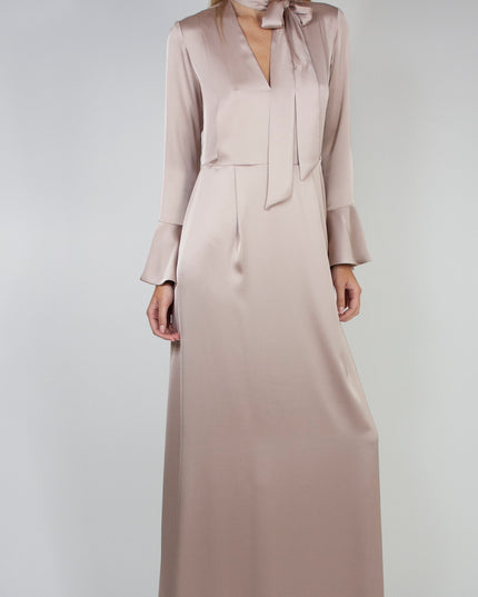 LONG DRESS WITH FULL SKIRT