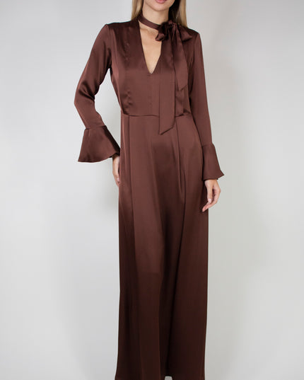 LONG DRESS WITH FULL SKIRT