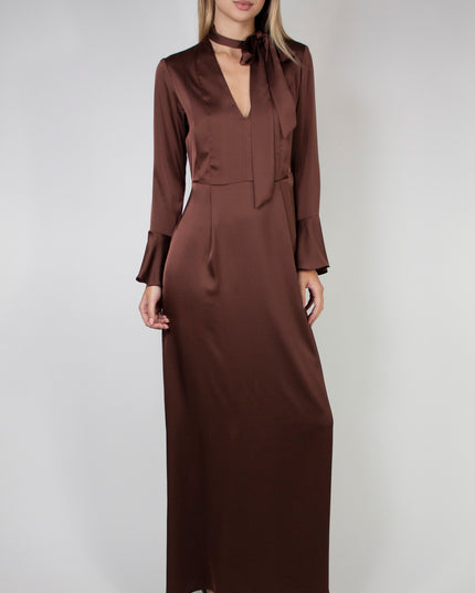 LONG DRESS WITH FULL SKIRT