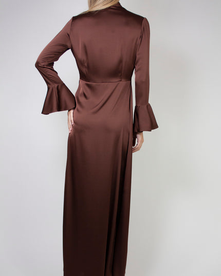 LONG DRESS WITH FULL SKIRT