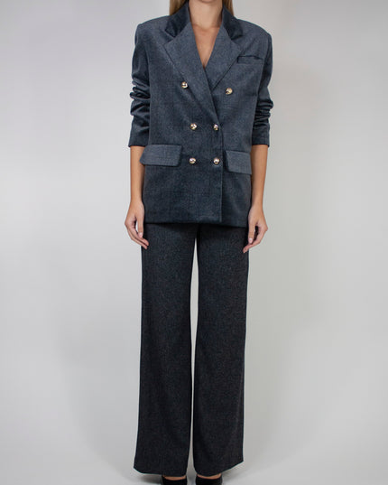 OVERSIZED DOUBLE-BREASTED BLAZER