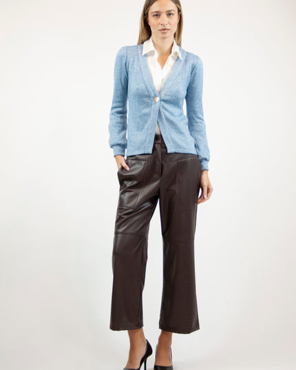 ECO-LEATHER TROUSERS
