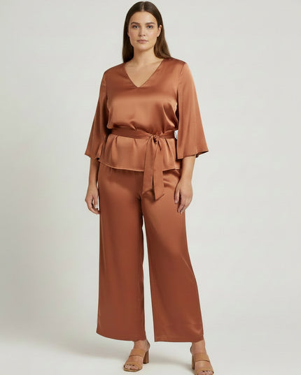 PANTALONI PALAZZO PLUS SIZE