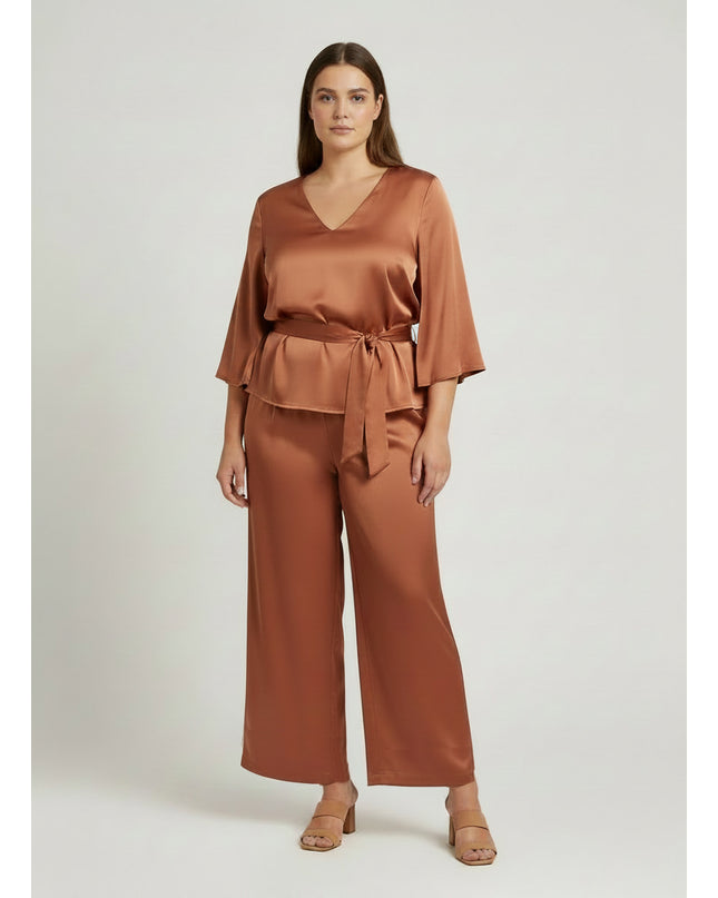 PANTALONI PALAZZO PLUS SIZE