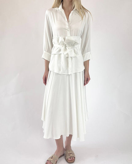 CAMICIA AMPIA CON CINTURA (MUSSOLA)