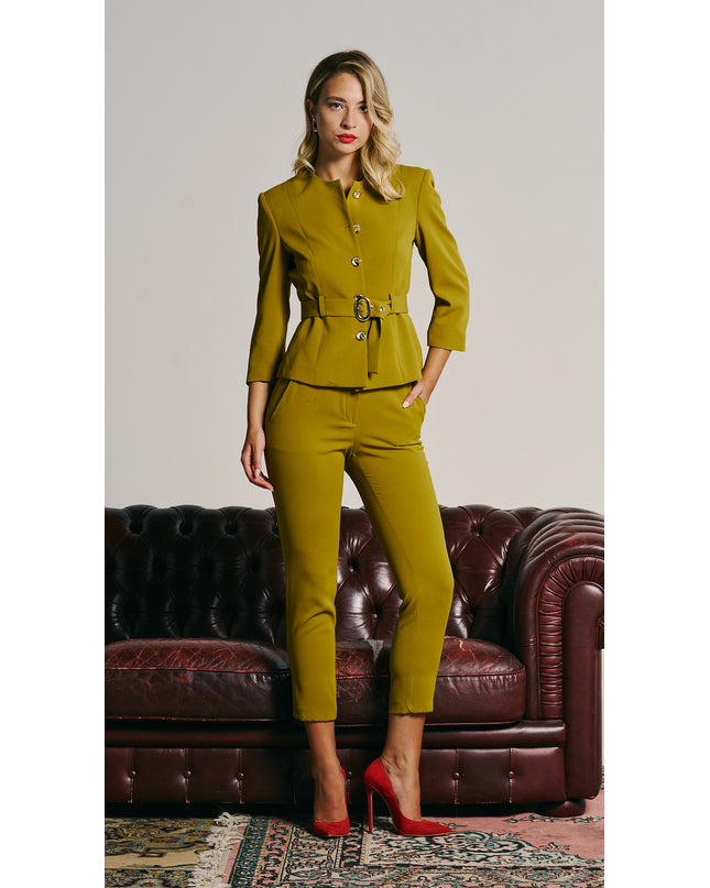 TOP JACKET WITH BELT